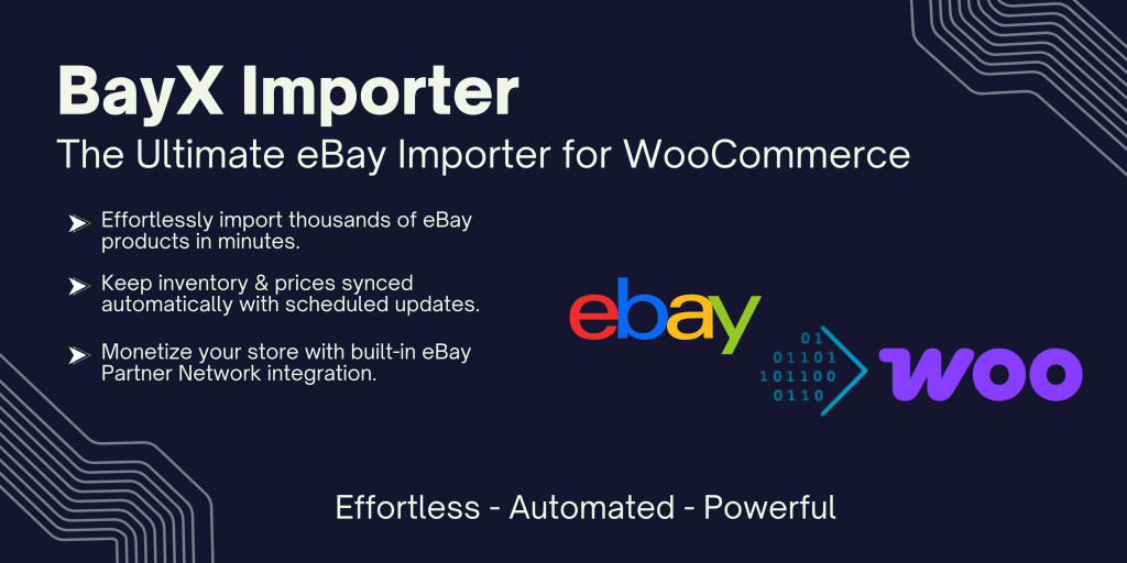 Import & Sync eBay Products with WooCommerce